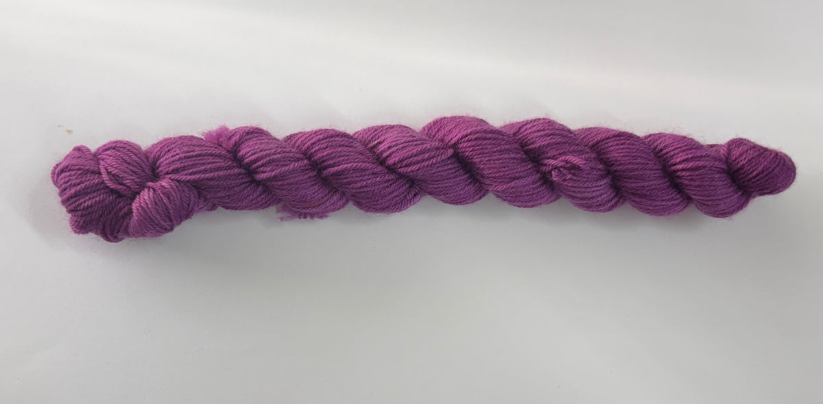 Botanical Yarn Hydrangea Harlequin Mini Skein