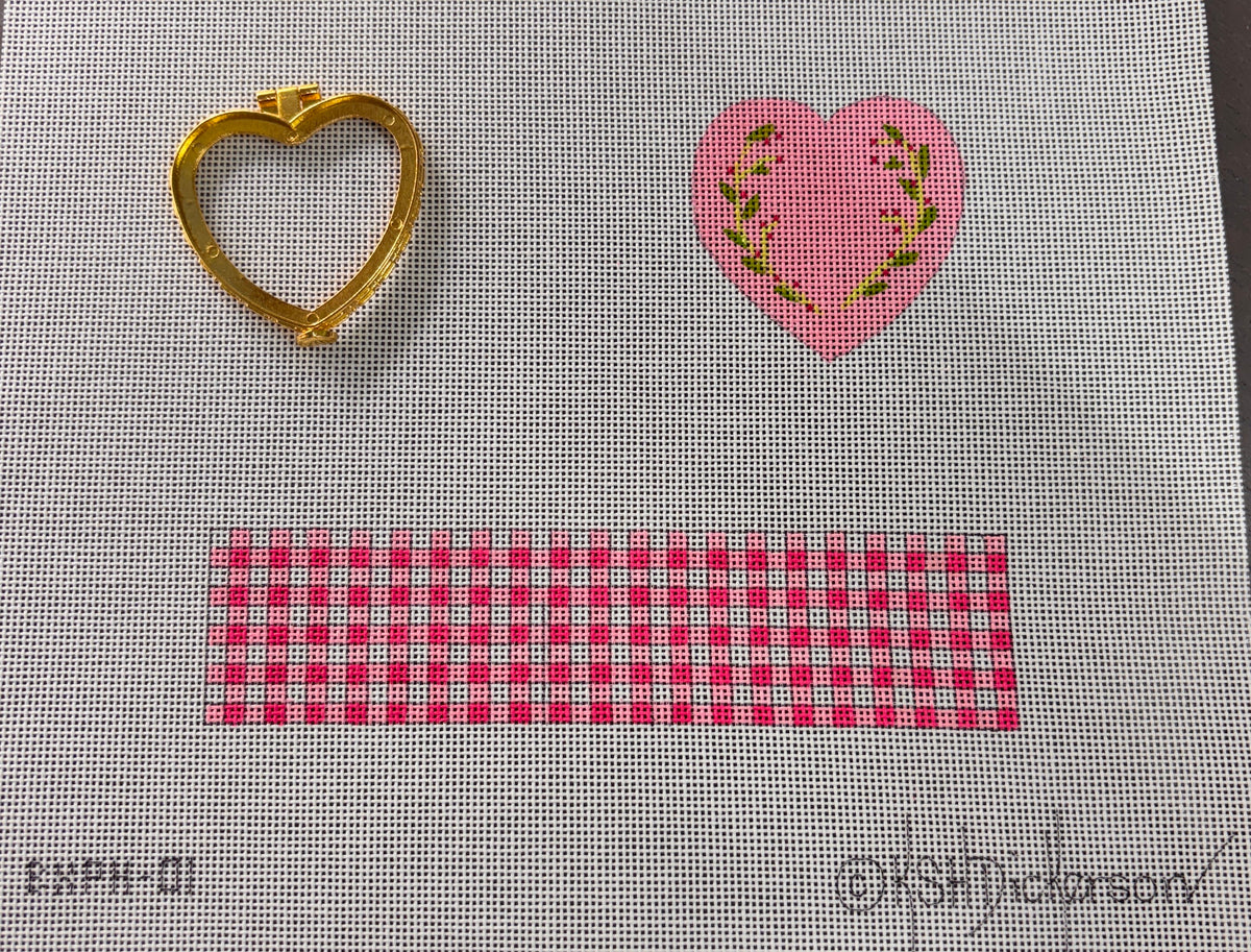 Petite Heart Box Pink & Floral