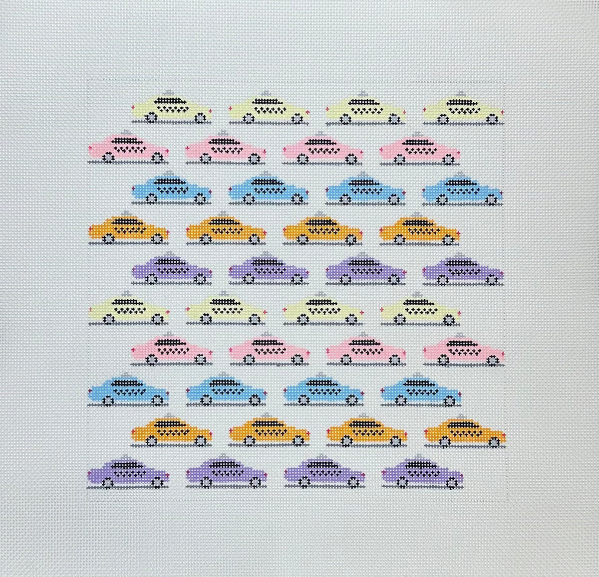 Colorful Taxi Cabs
