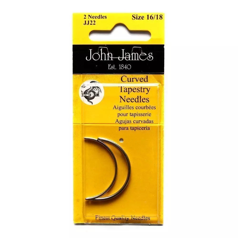John James Curved Tapestry Needles 16/18