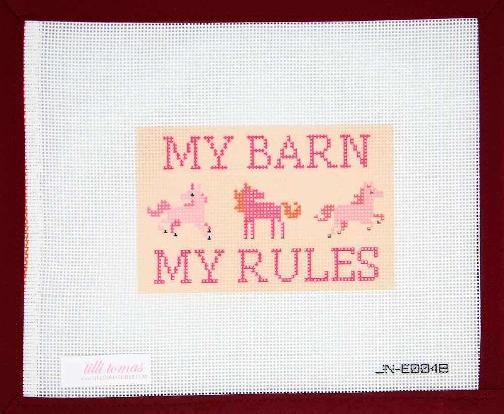 My Barn My Rules Pink