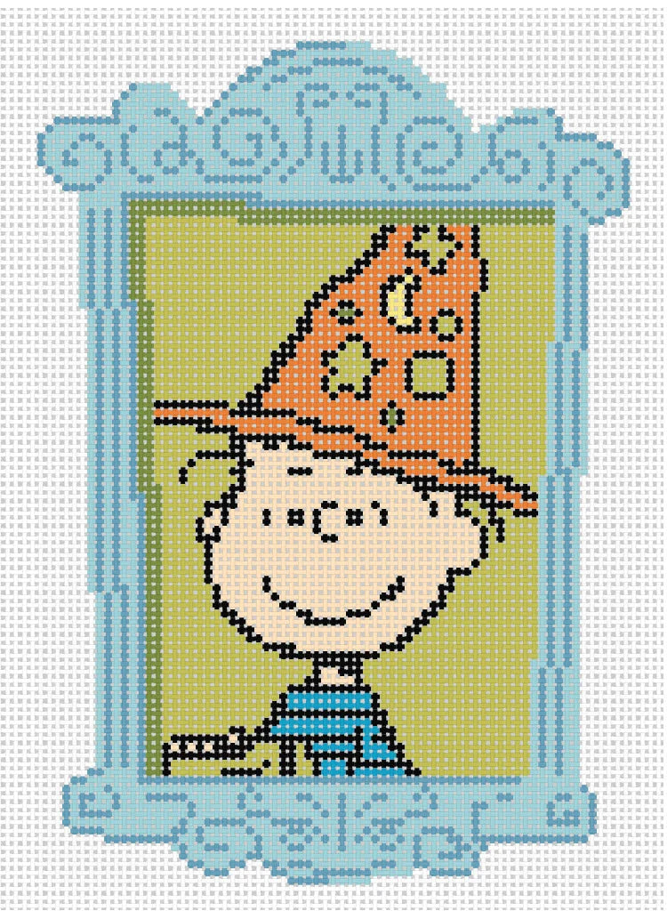 PEANUTS Halloween - Framed Linus as Wizard Canvas
