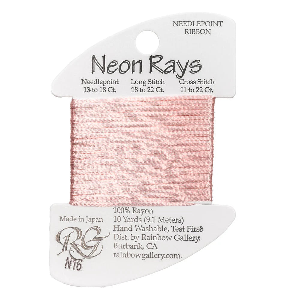 NEON RAYS N16-PALE PEACH