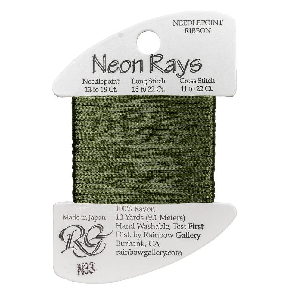 NEON RAYS N33-LODEN GREEN