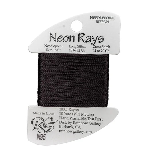 NEON RAYS N95-DARK GRAY