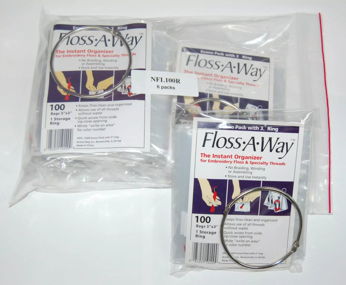 Floss-A-Way EconoPack W/Ring