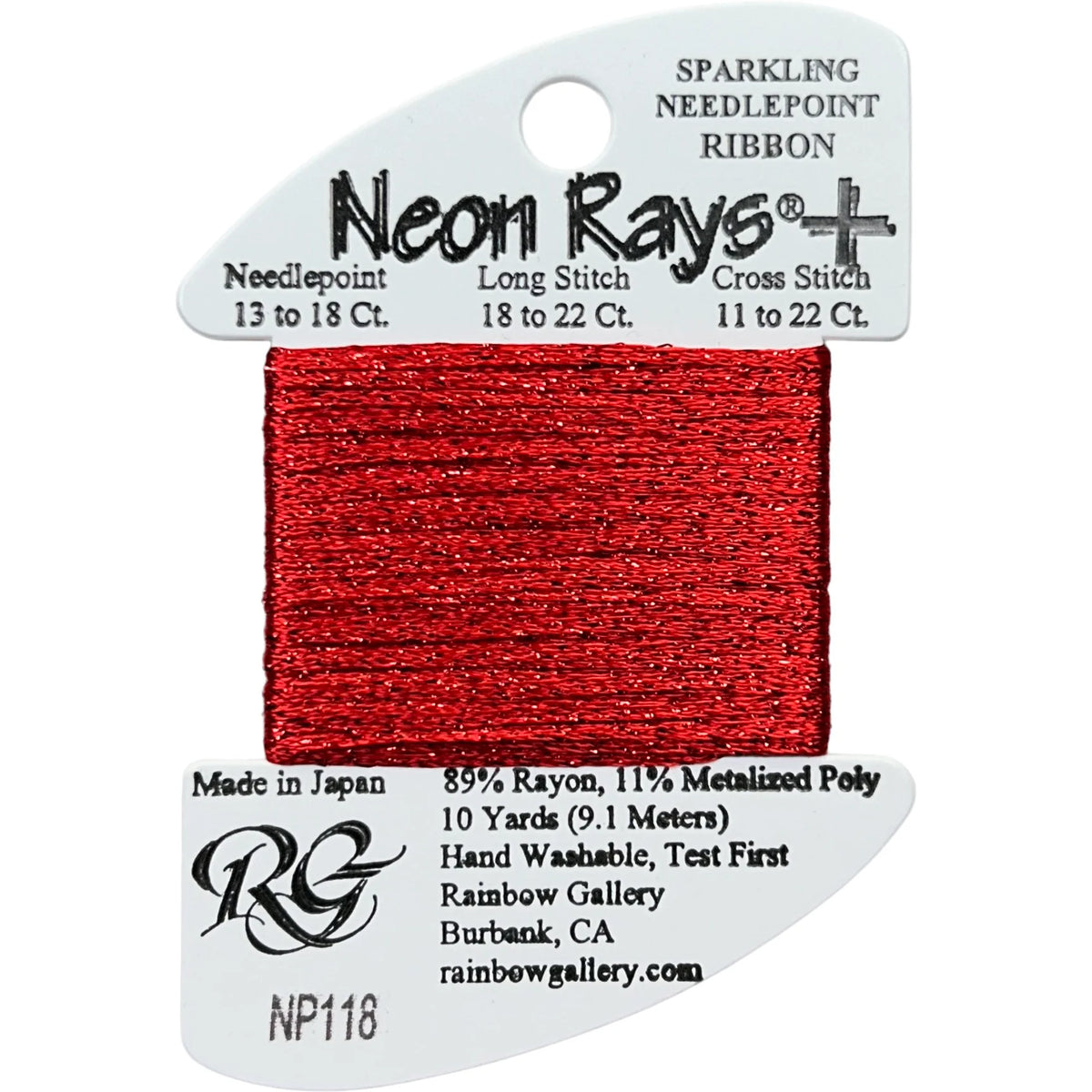Neon Rays Plus - NP118 Christmas Red