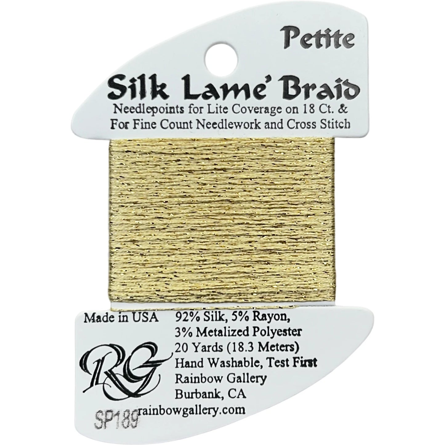 Silk Lame Petite SP189 BANANA CREPE