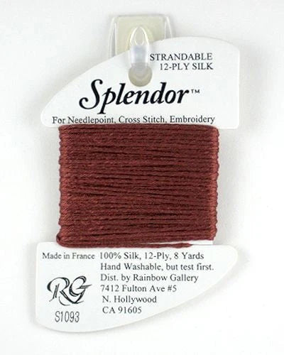 Splendor - S1093 Burgundy Rose