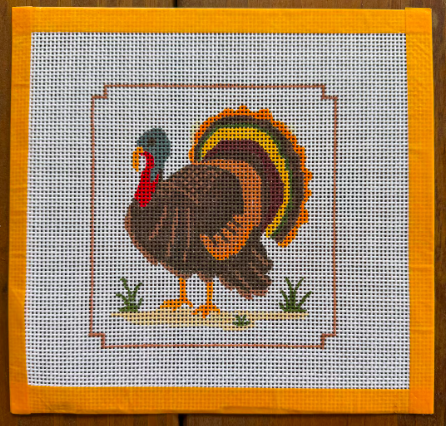 Turkey Needlepoint Canvas