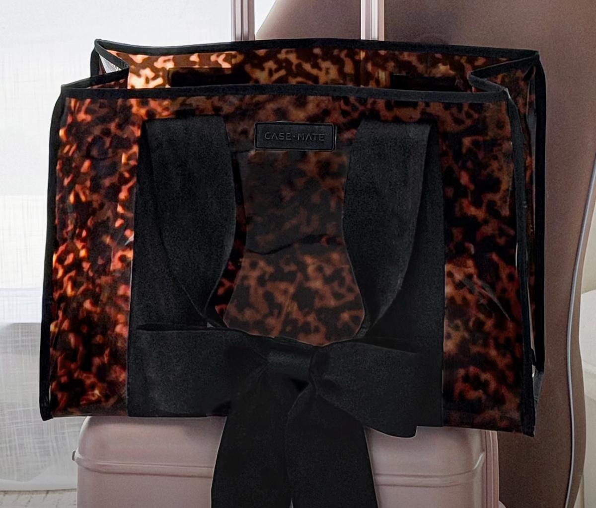 Case-Mate Tortoiseshell Bow Jelly Tote Bag