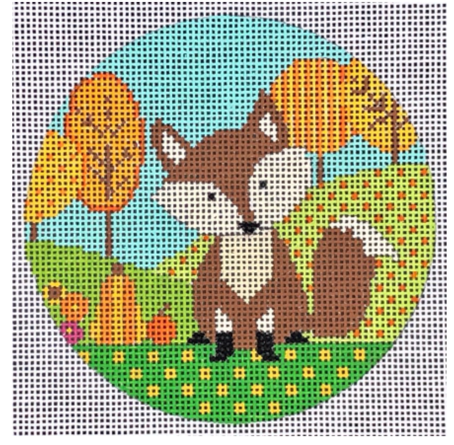 Fall Fox Ornament