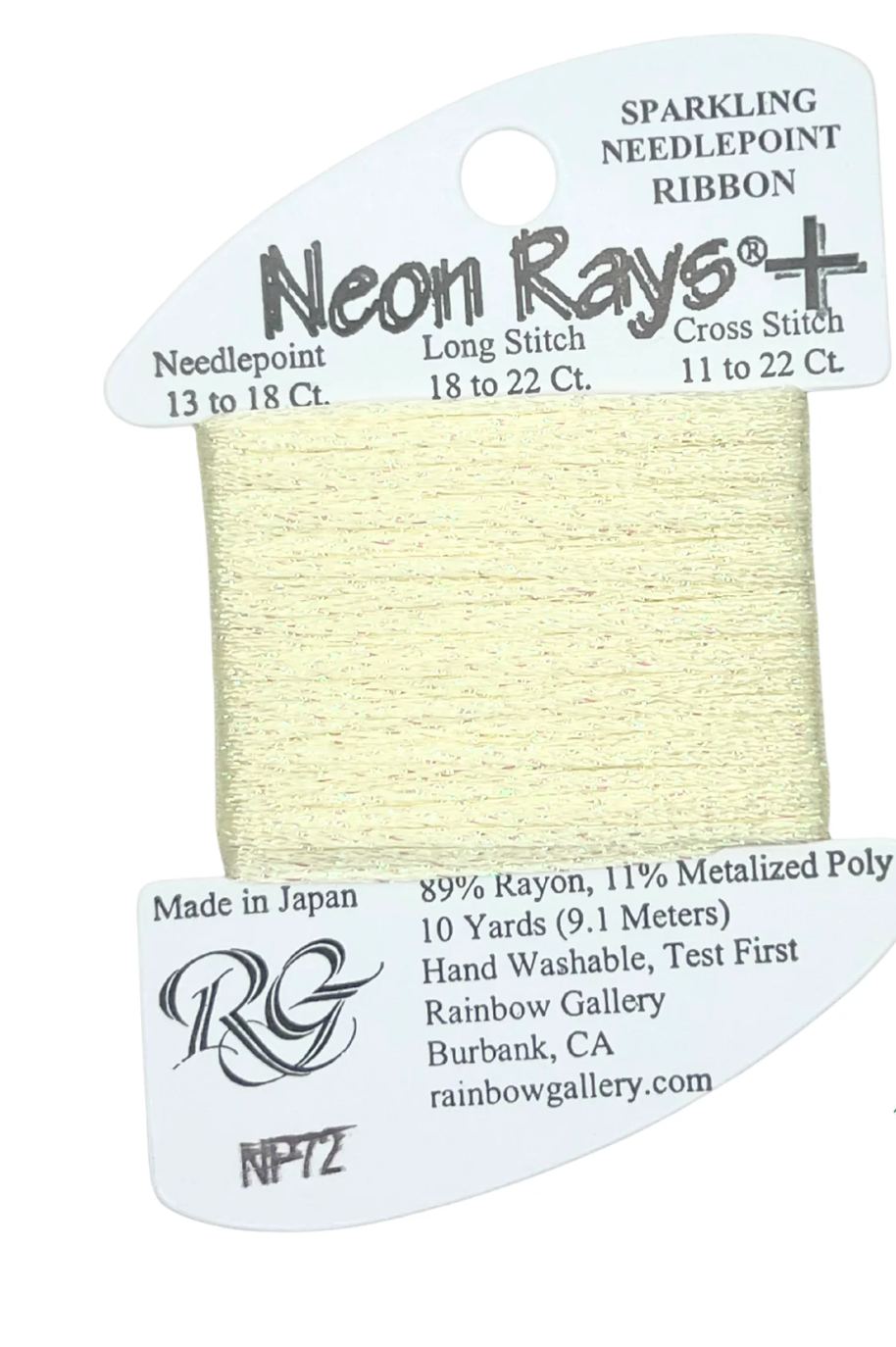 Neon Rays Plus - NP72 Pale Yellow