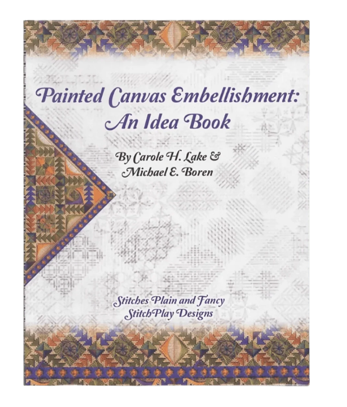 Painted Canvas Embellishment: An Idea Book