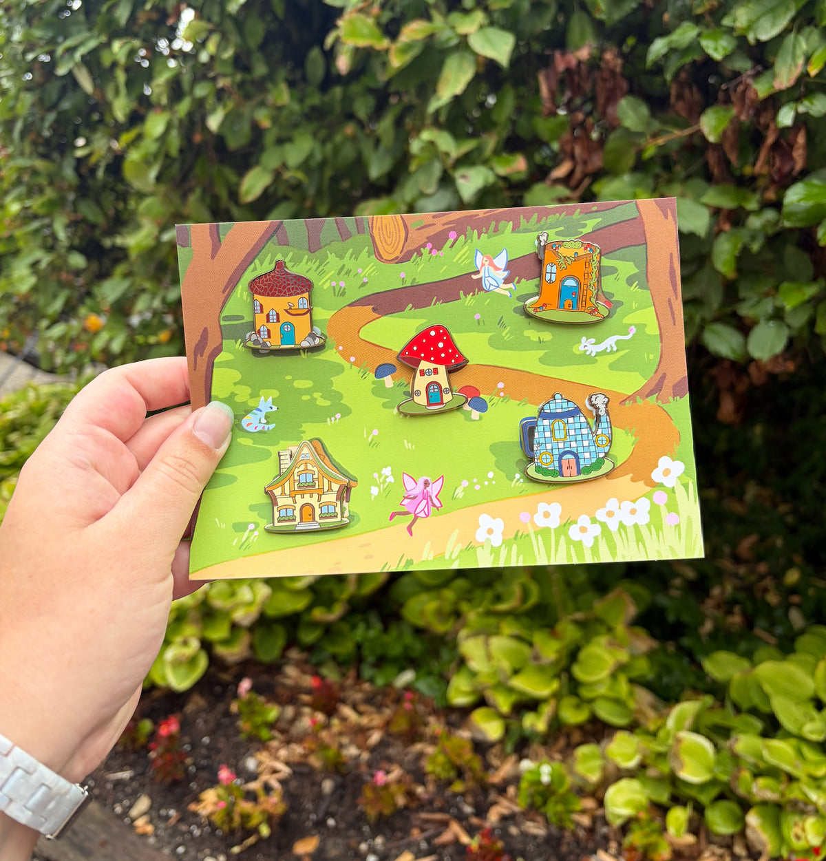 Fairy Woods Needle Minder Set