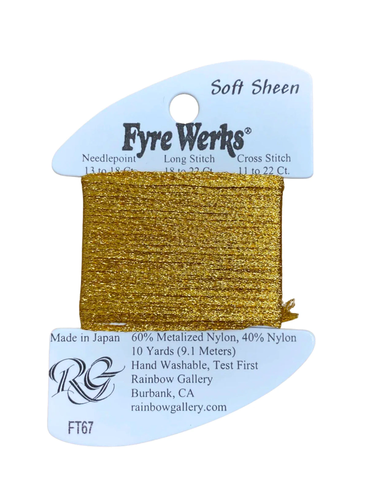 FYRE WERKS FT67-INCA GOLD