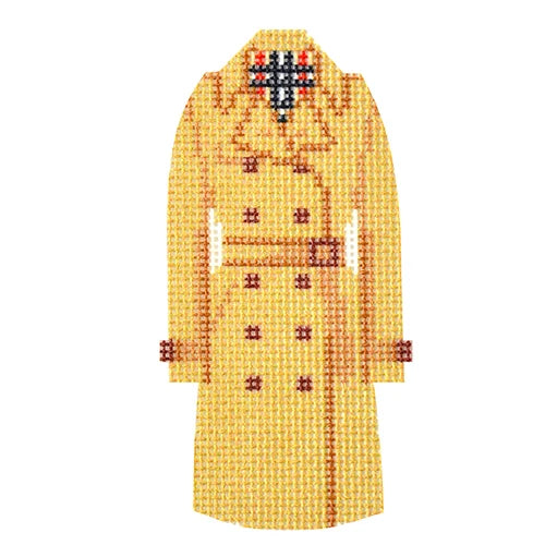 Preppy Trench Coat