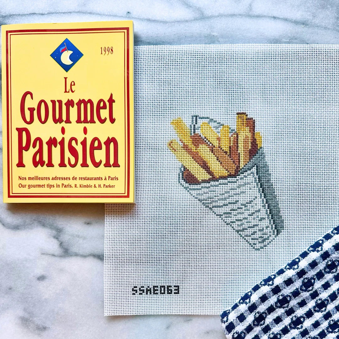 Fries in Newspaper