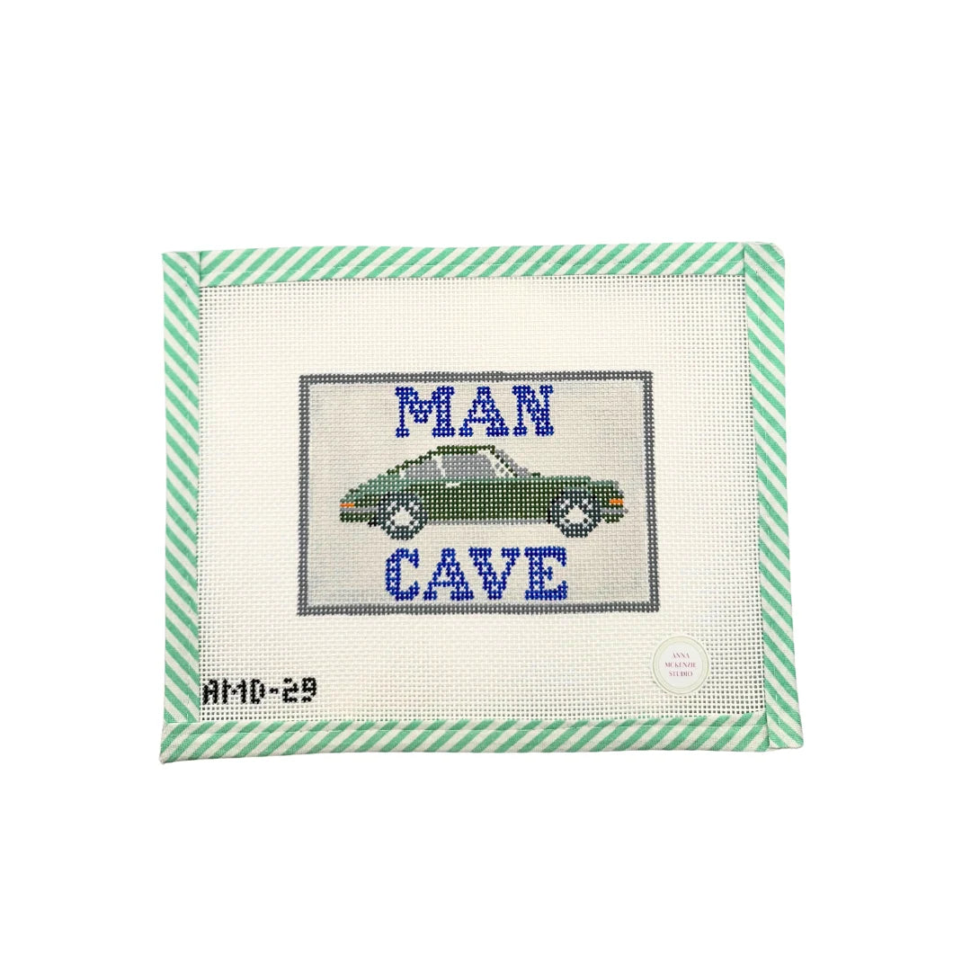Man Cave - Green Porsche