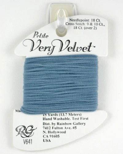 Petite Very Velvet - V641 Light Antique Blue