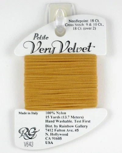 Petite Very Velvet - V643 Pale Golden Brown