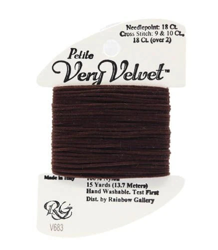 Petite Very Velvet - V683 Dark Chocolate