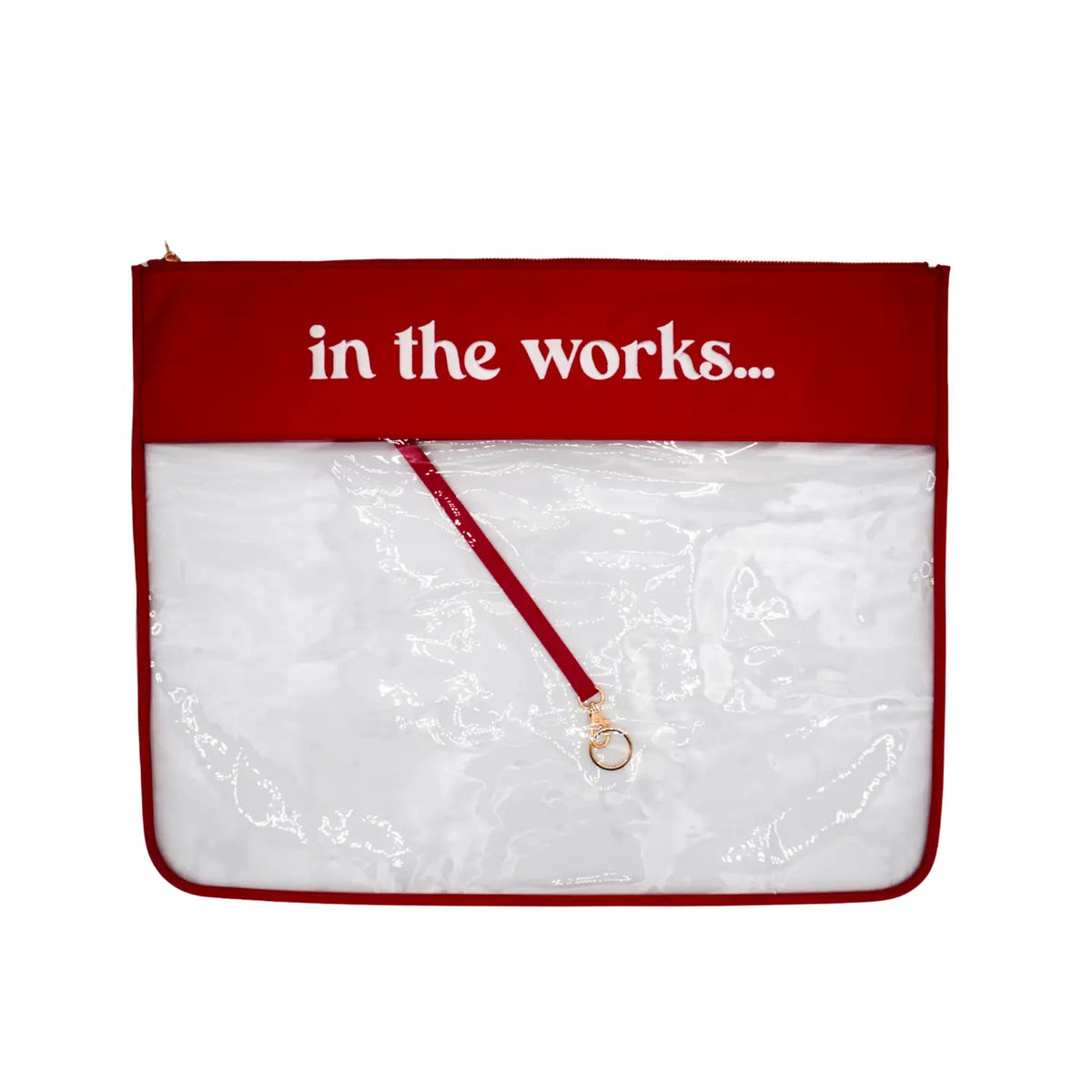 In The Works Project Bag: Burgundy