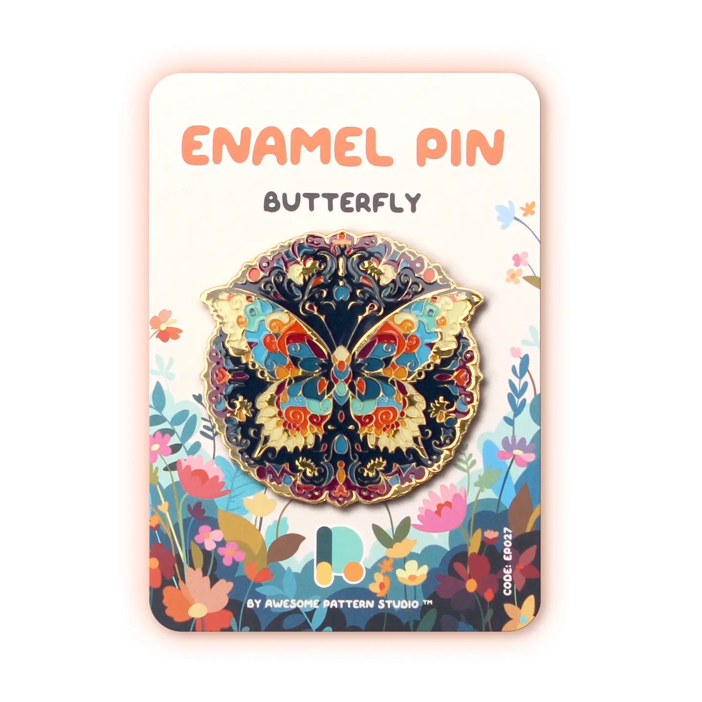 Butterfly Enamel Pin