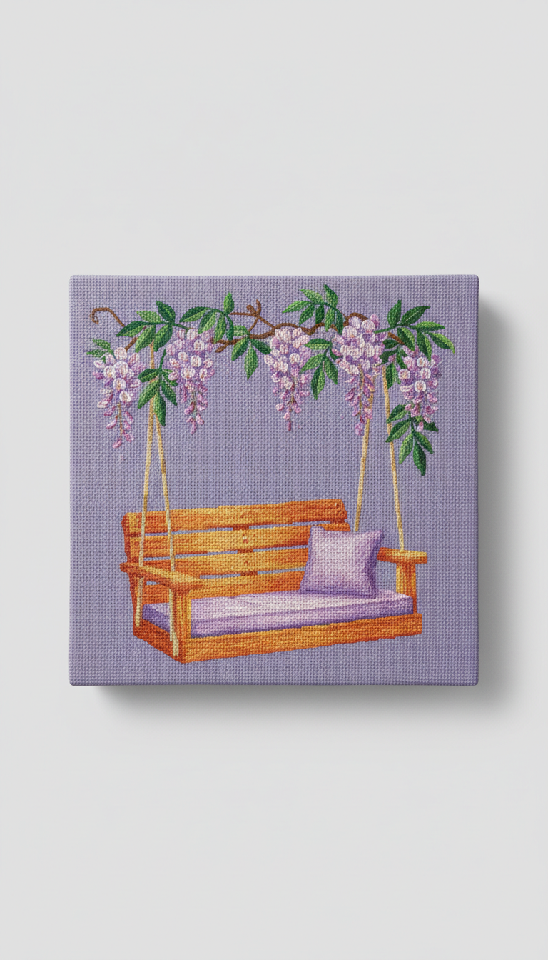 Southern Porch Swing Canvas
