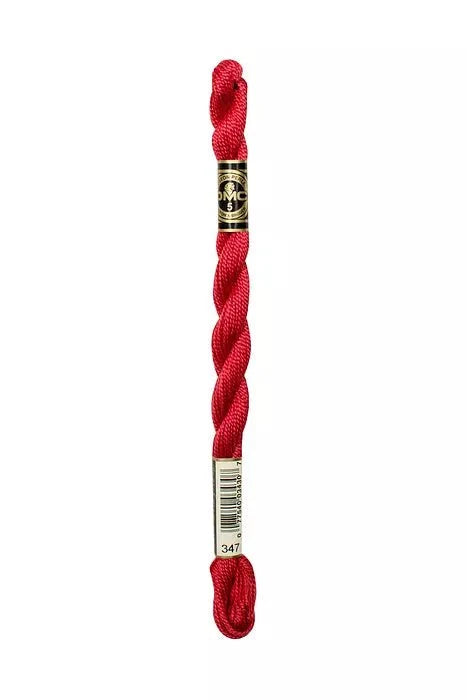 DMC Pearl Cotton 3 Egyptian Red 347