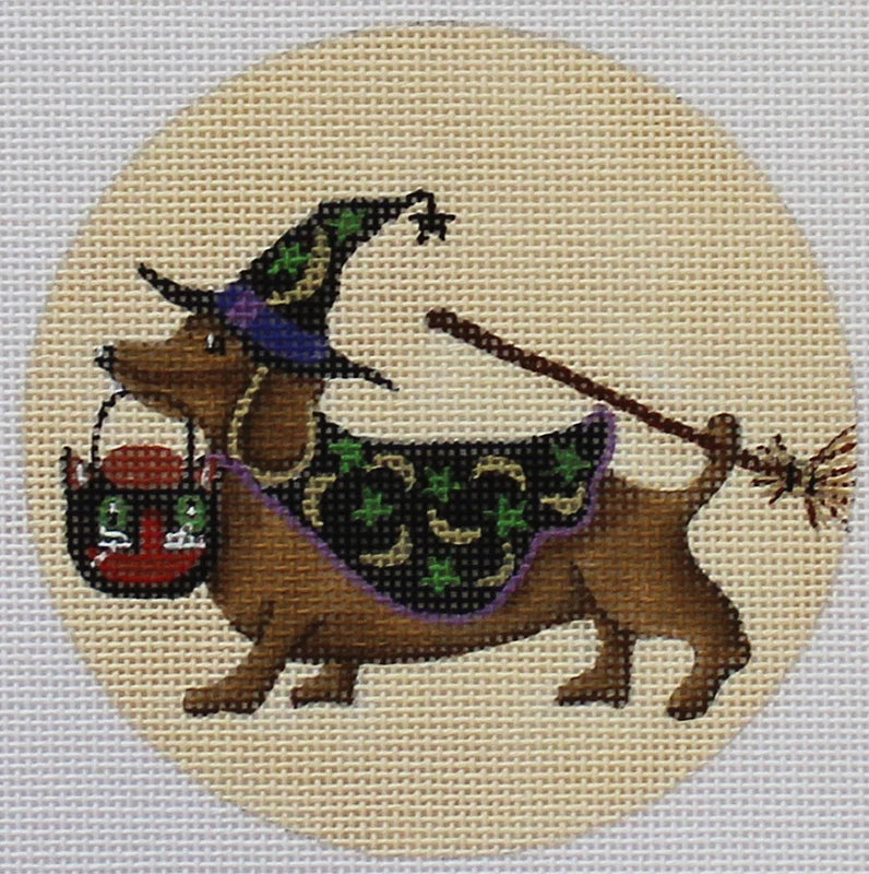 Dachshund Halloween Ornament