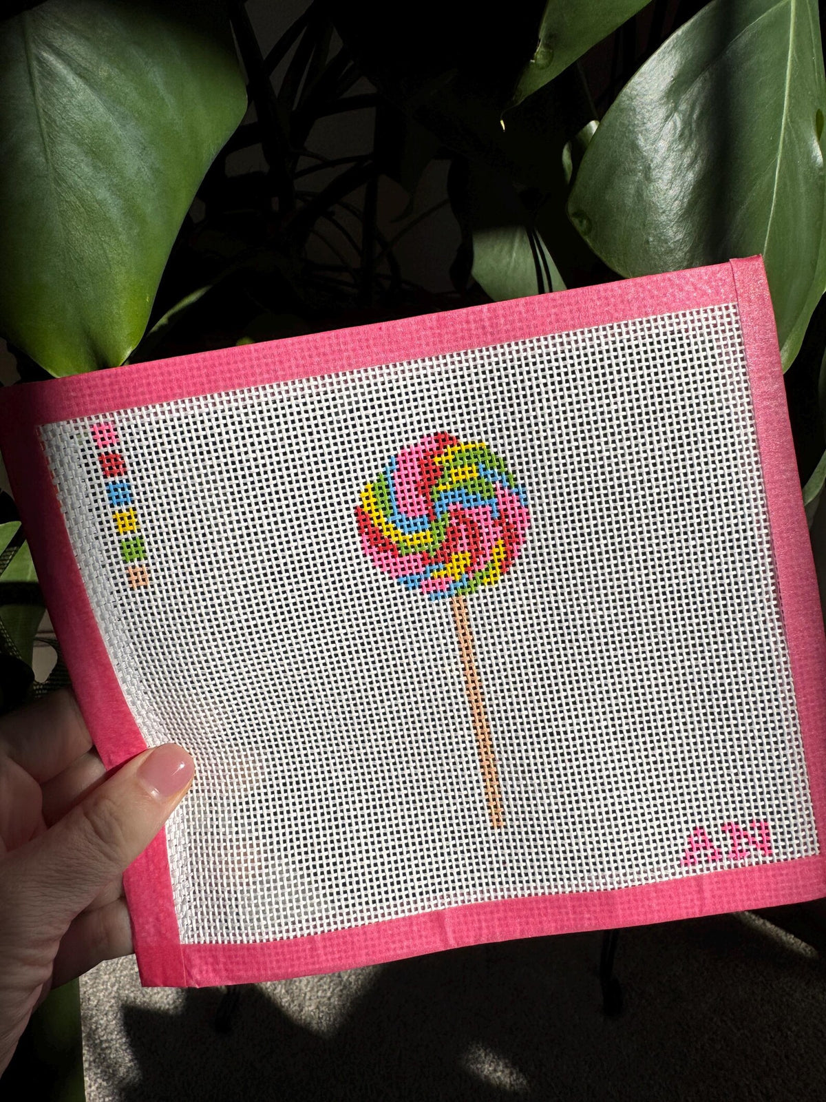 Rainbow Swirl Lillipop