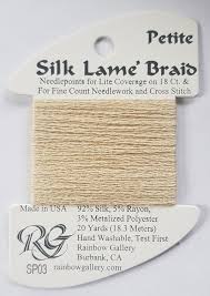 Silk Lame Petite SP03 ECRU