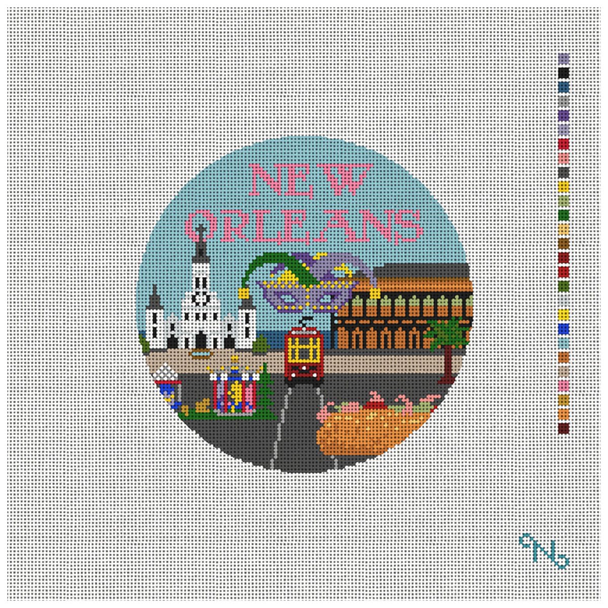 New Orleans Ornament