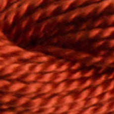 DMC Pearl Cotton 5 Terracotta Brown 919