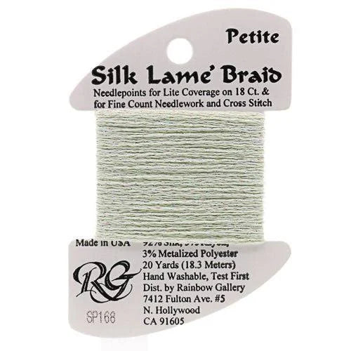 Silk Lame Petite SP02 White