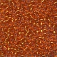 Brilliant Orange Glass Bead