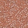 Shimmering Apricot Glass Bead