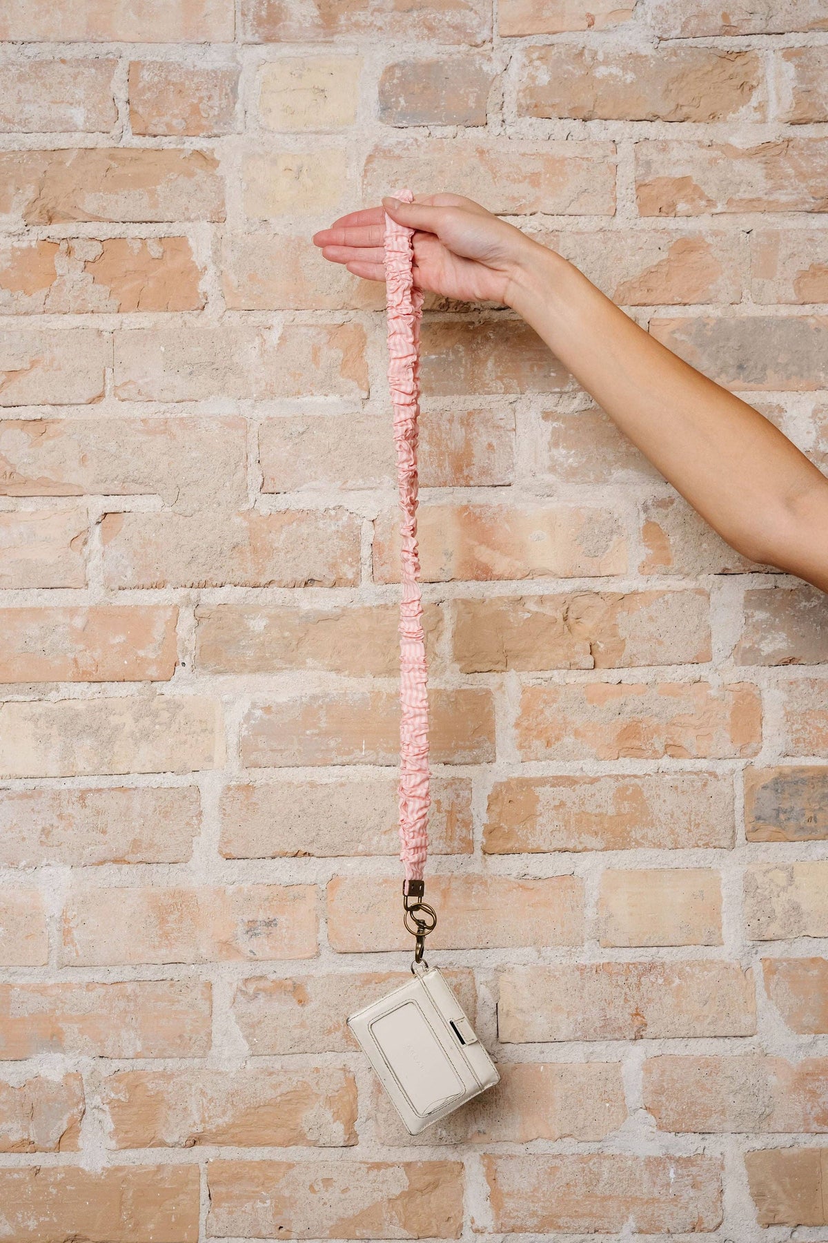 Extended Size Scrunchie Lanyard: Black Luxe