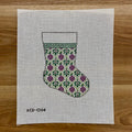 Plums Holiday Mini Sock Canvas