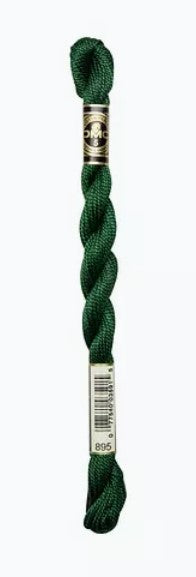 Fleur de Paris Pearl Cotton 3 Bottle Green 895