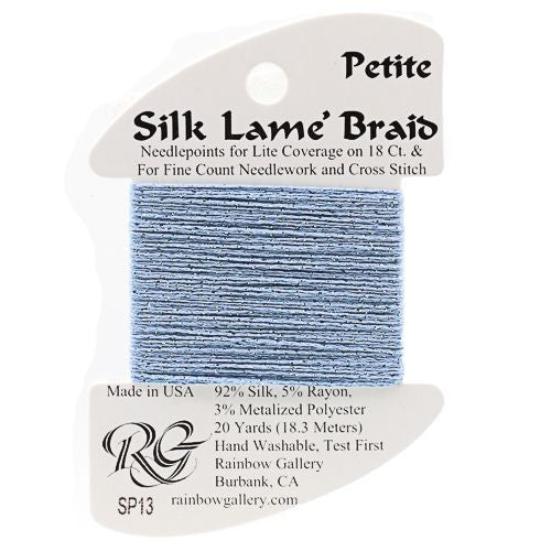 Silk Lame Braid Petite - SP13 Sky Blue