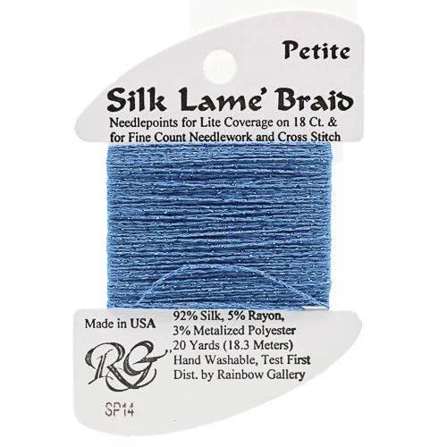 Silk Lame Petite SP14 BLUE