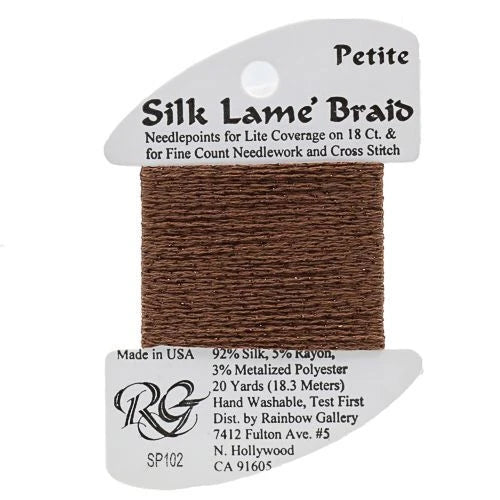 Silk Lame Braid Petite - SP256 Desert Sage