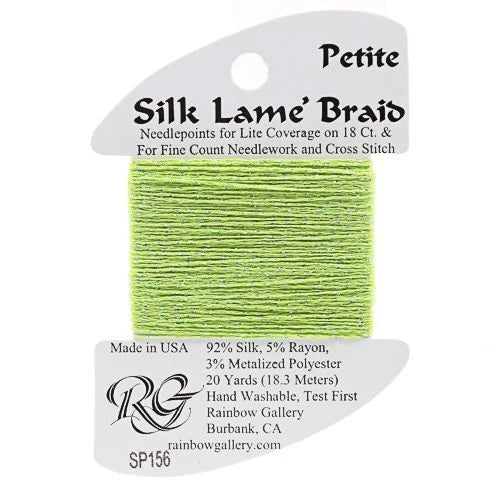 Silk Lame Petite SP156 kiwi