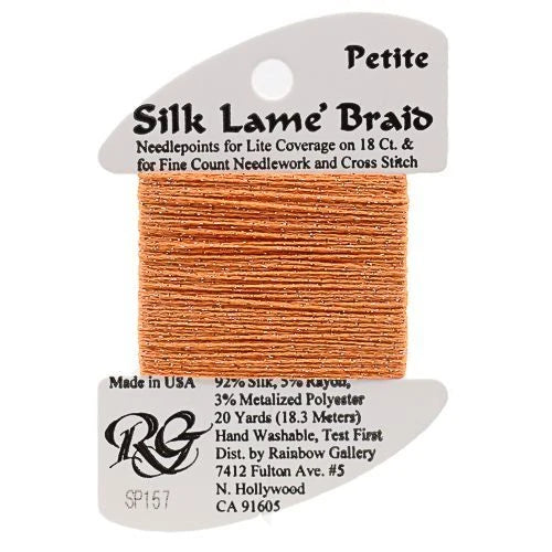 Silk Lame Petite SP157 TANGELO