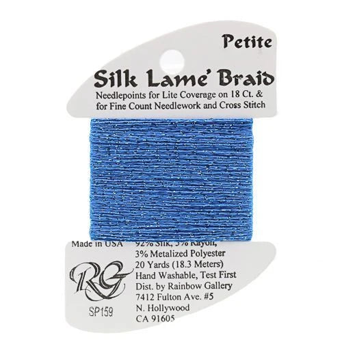 Silk Lame Braid Petite - SP159 Imperial Blue
