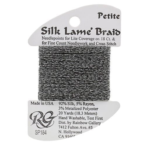 Silk Lame Braid Petite - SP184 Pavement