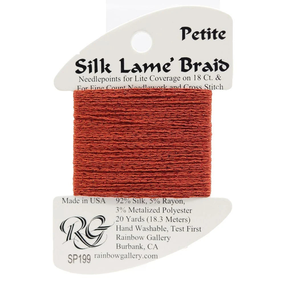 Silk Lame Braid Petite - SP199 Picante