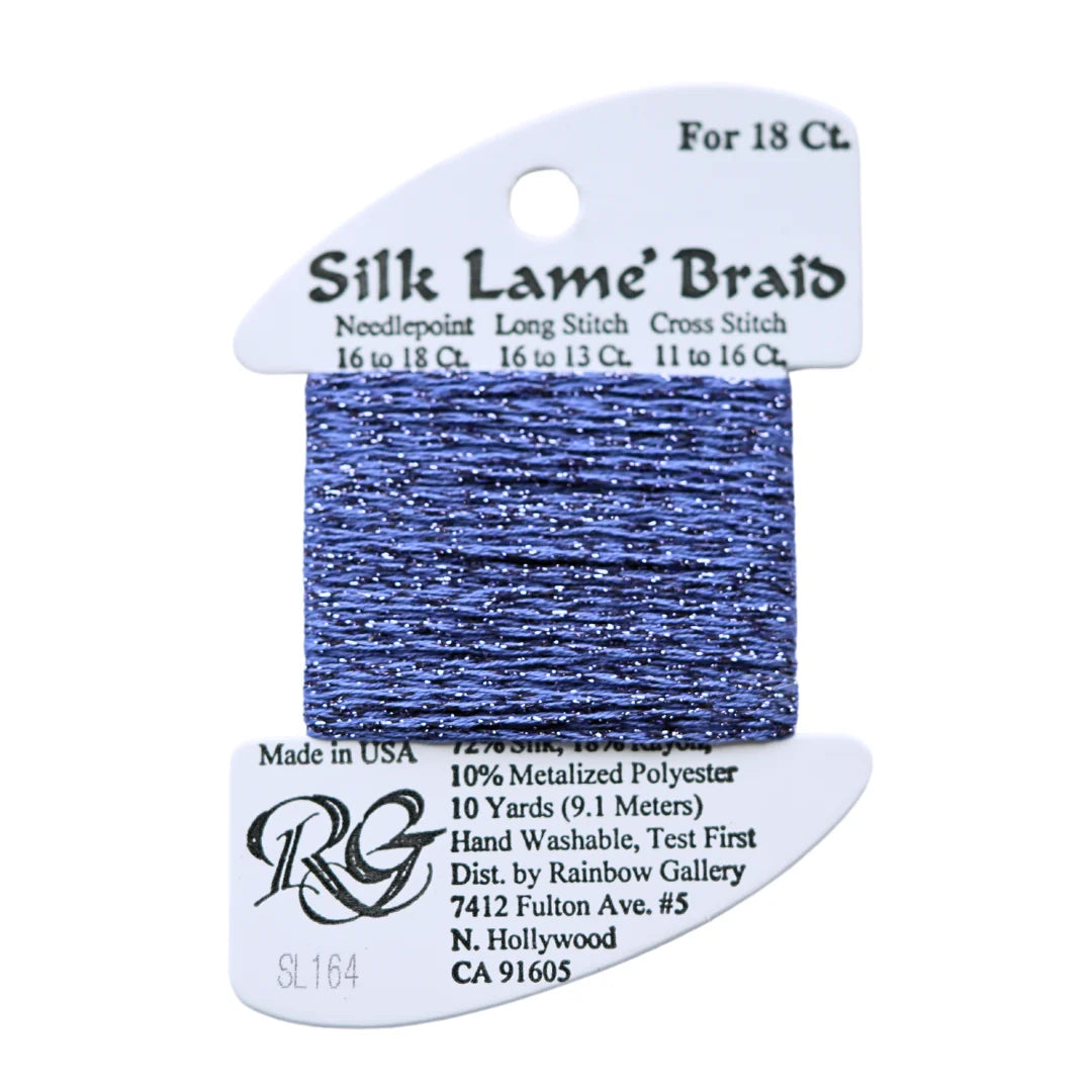 Silk Lame Braid 18 - SL164-WISTERIA